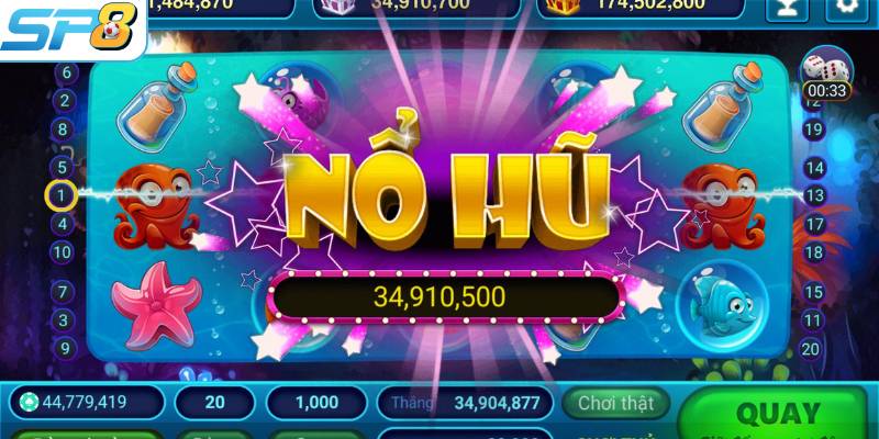 Những nút chức năng cần biết khi tham gia nổ hũ SP8BET